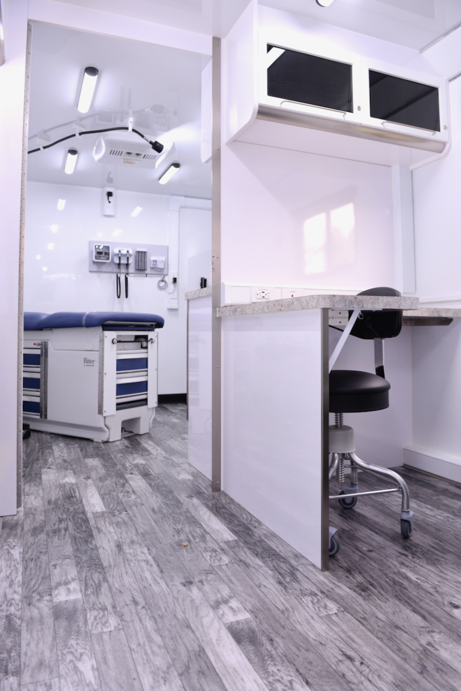 Planned Parenthood Hudson Peconic's mobile health center, which has two exam rooms, offers a wide range of sexual and reproductive health care services. RICHARD LEWIN