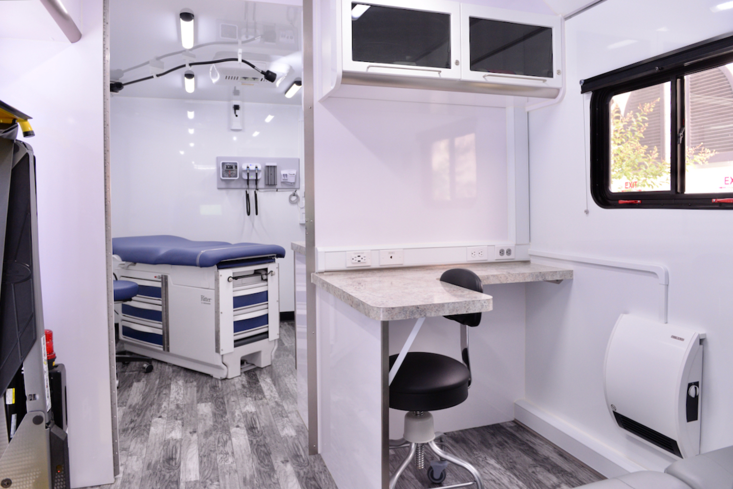Planned Parenthood Hudson Peconic's mobile health center, which has two exam rooms, offers a wide range of sexual and reproductive health care services. RICHARD LEWIN