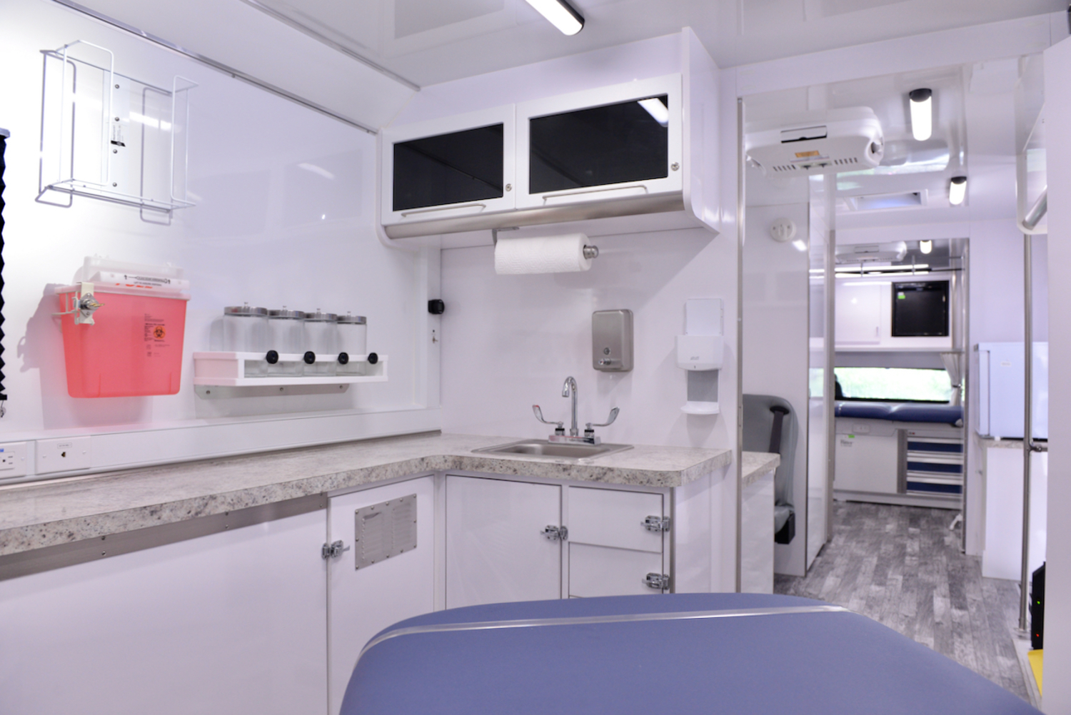 Planned Parenthood Hudson Peconic's mobile health center, which has two exam rooms, offers a wide range of sexual and reproductive health care services. RICHARD LEWIN