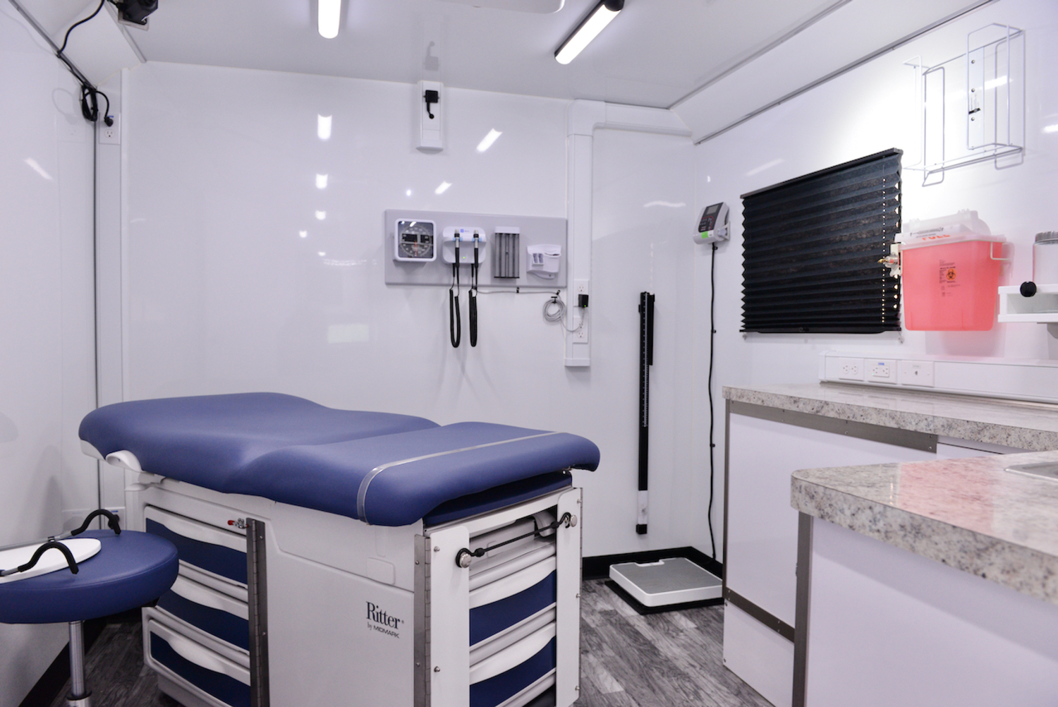 Planned Parenthood Hudson Peconic's mobile health center, which has two exam rooms, offers a wide range of sexual and reproductive health care services. RICHARD LEWIN