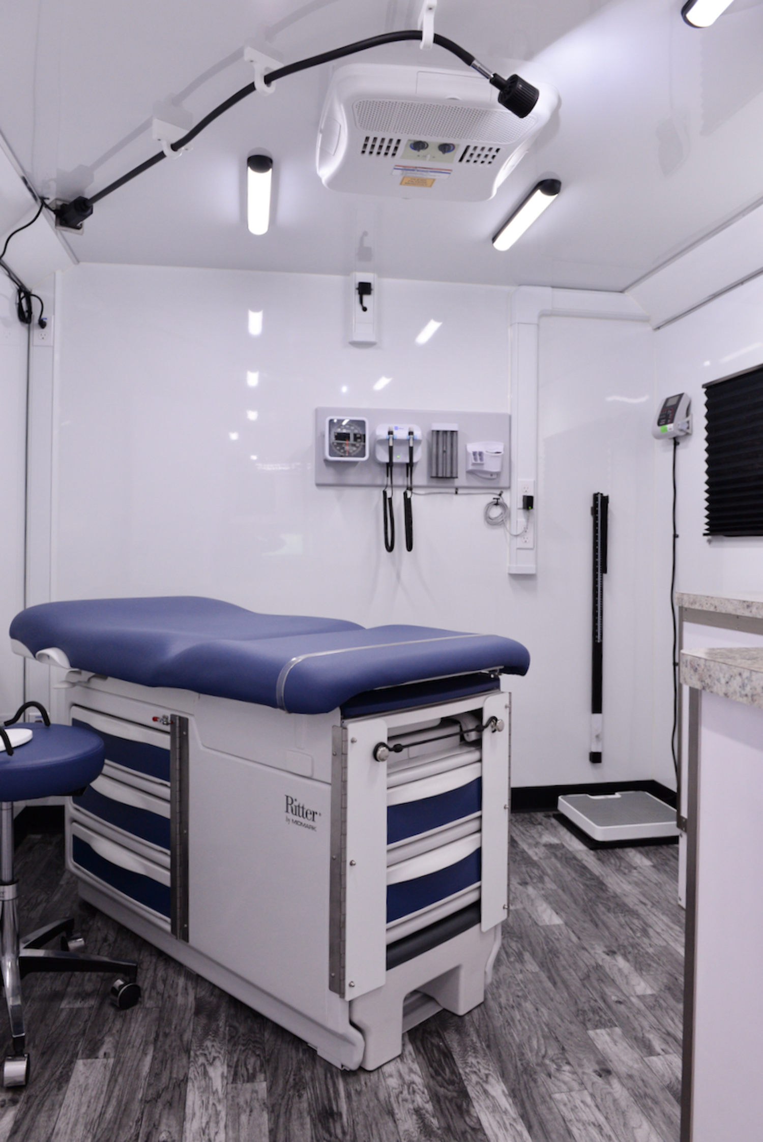 Planned Parenthood Hudson Peconic's mobile health center, which has two exam rooms, offers a wide range of sexual and reproductive health care services. RICHARD LEWIN