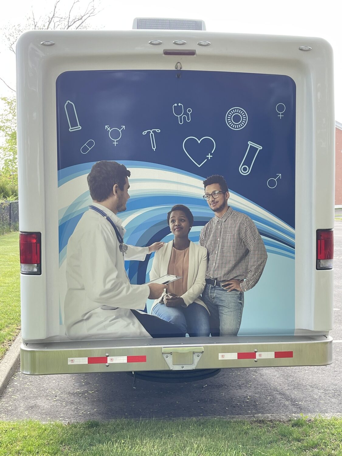 Planned Parenthood Hudson Peconic's mobile health center. COURTESY PPHP