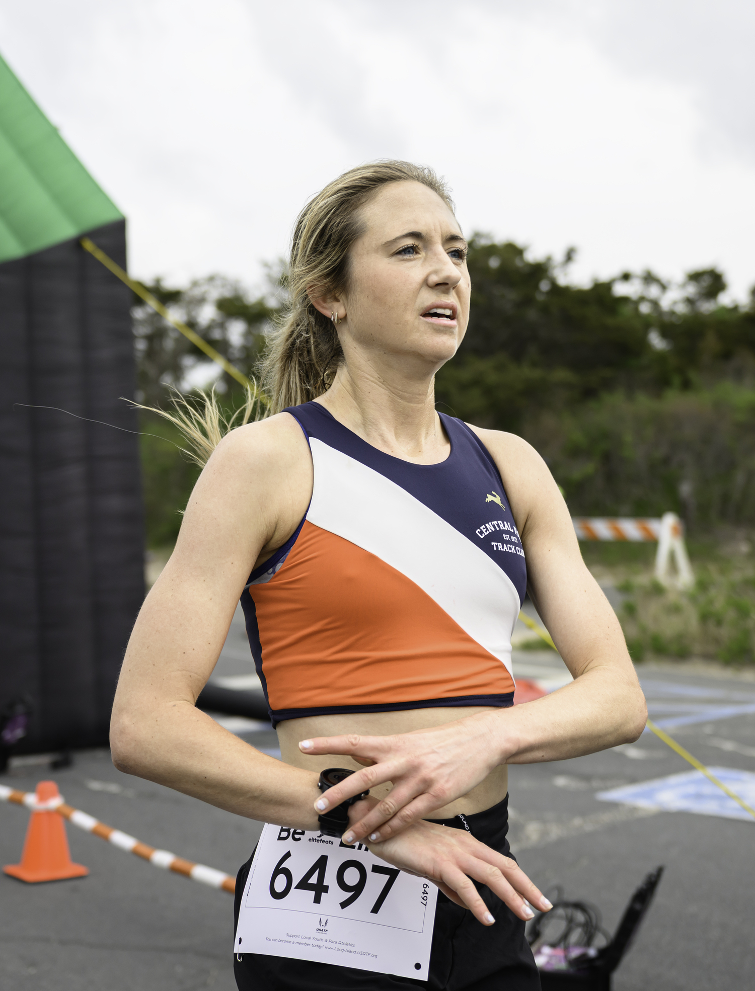 Kira Garry of Montauk was the women's champion.  MARIANNE BARNETT