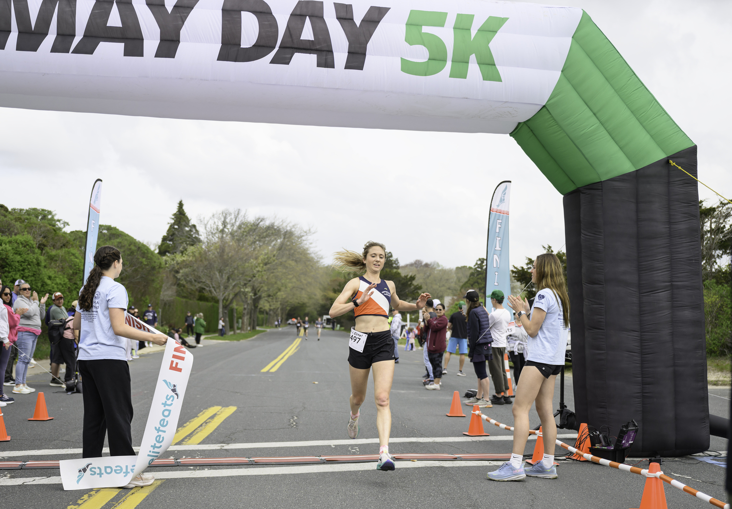 Kira Garry of Montauk was the women's champion.  MARIANNE BARNETT