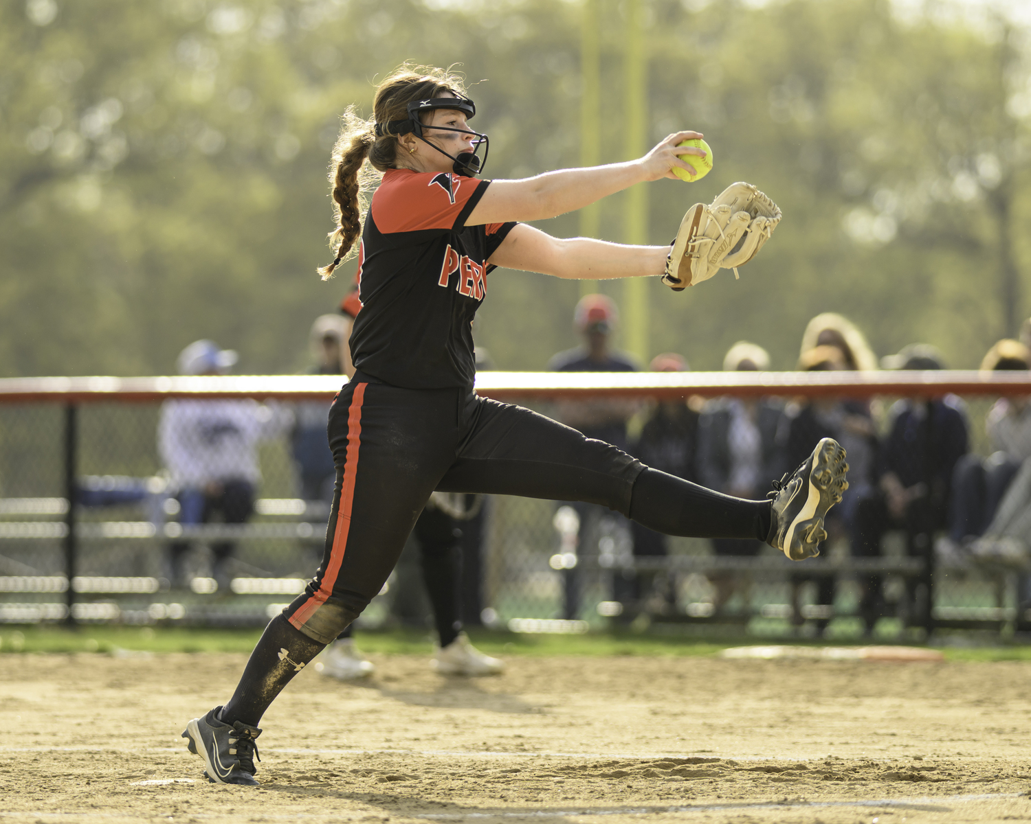 Fiona Martin pitched a complete game for the Whalers on Friday.  MARIANNE BARNETT