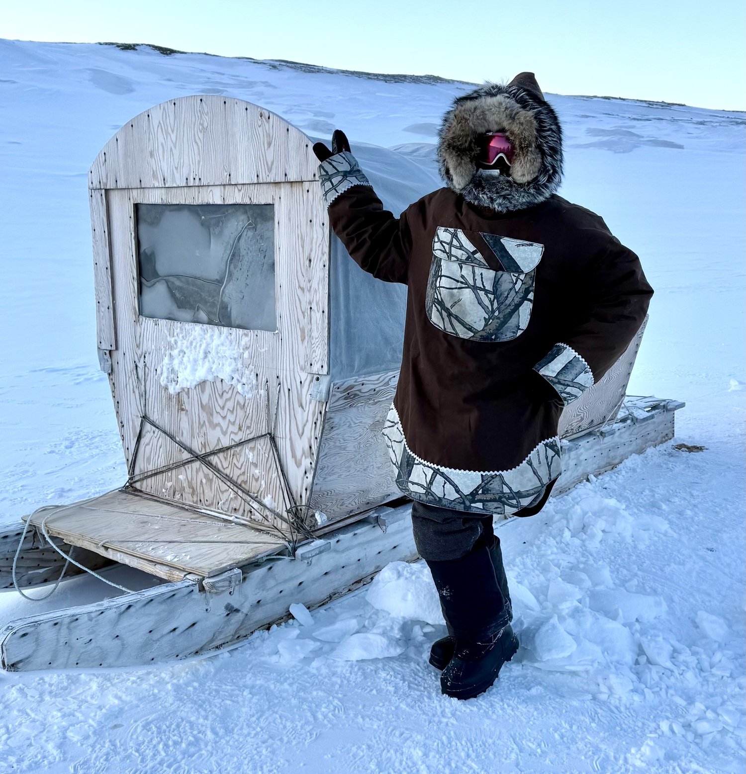 High Arctic fashion. COURTESY MARIANNE BARNETT