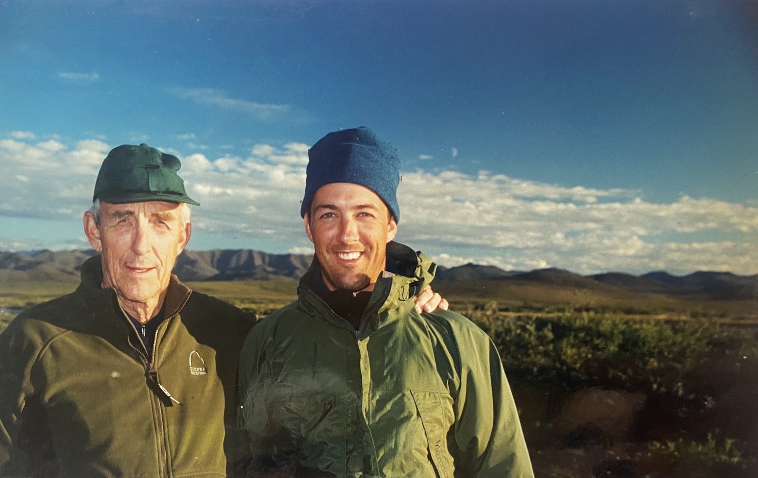 The late Peter Matthiessen and his son, Alex Matthiessen, who is now the president of The Peter Matthiessen Center. COURTESY ALEX MATTHIESSEN
