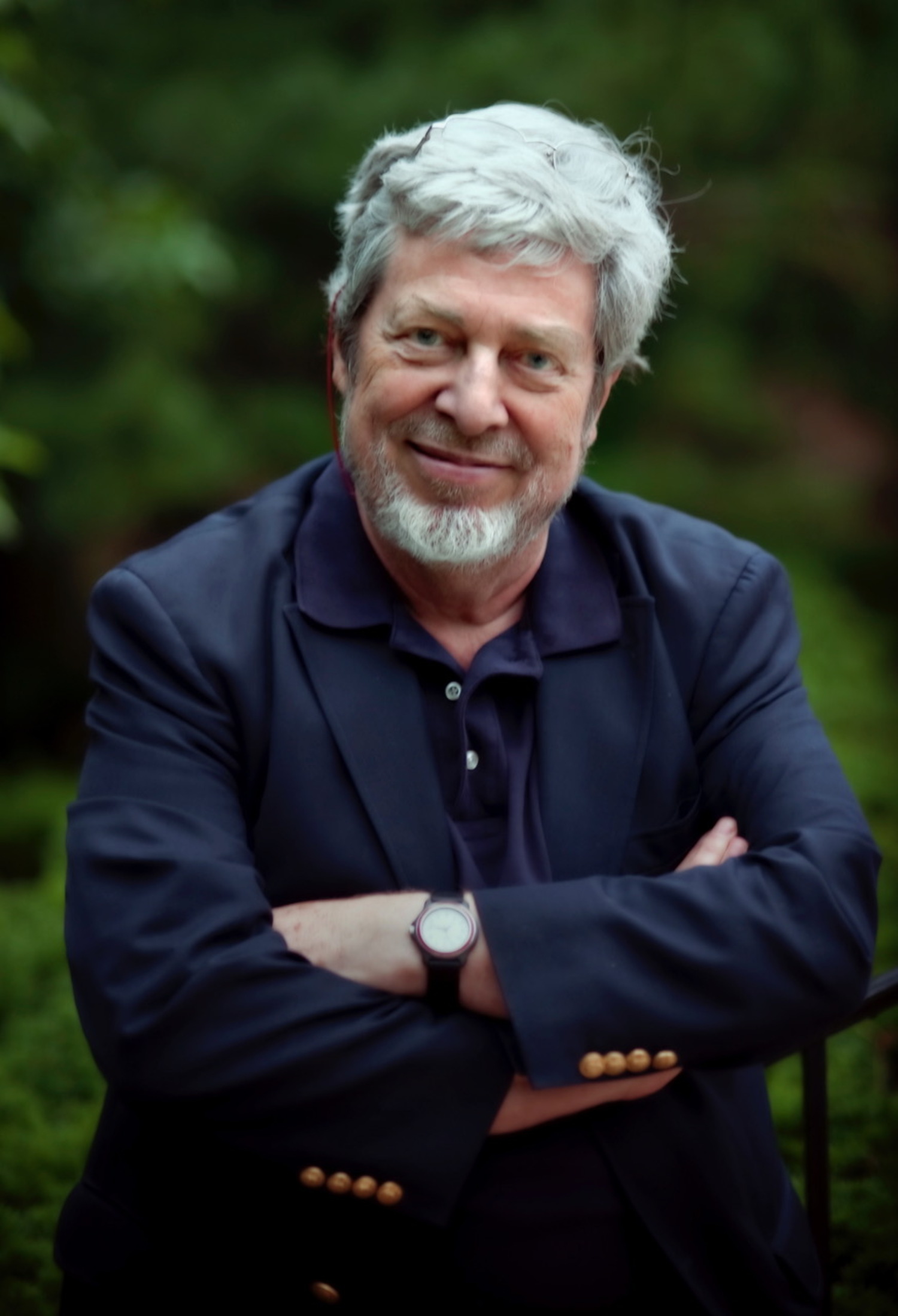 The late Tony Walton, who lived on Madison Street in Sag Harbor for three decades and is buried at Oakland Cemetery, opposite his old studio. COURTESY EMMA WALTON HAMILTON
