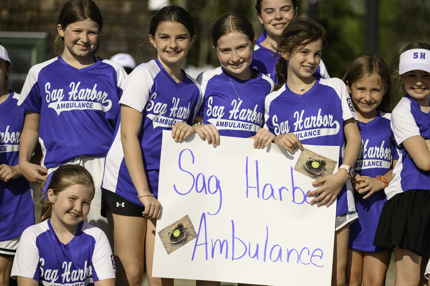 The Sag Harbor Ambulance team of the Sag Harbor Little League.   MARIANNE BARNETT