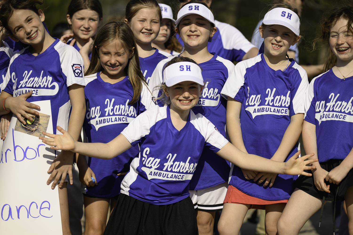 The Sag Harbor Ambulance team of the Sag Harbor Little League.   MARIANNE BARNETT