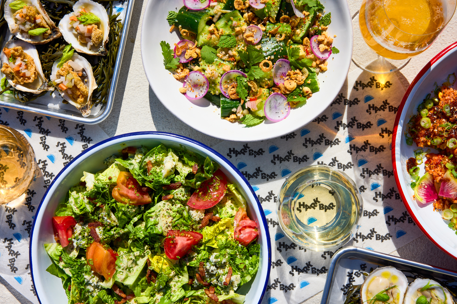 Shark Bar Montauk's menu is filled with roadside classics. MICHELLE MCSWAIN