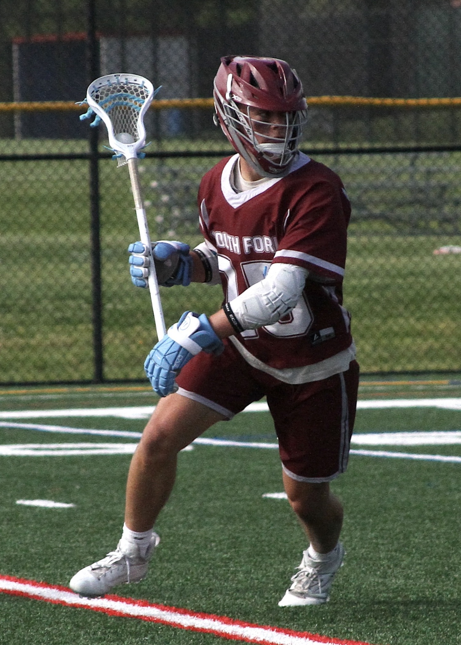 Hampton Bays sophomore Brayden Talmage had a goal and an assist for South Fork. DESIRÉE KEEGAN