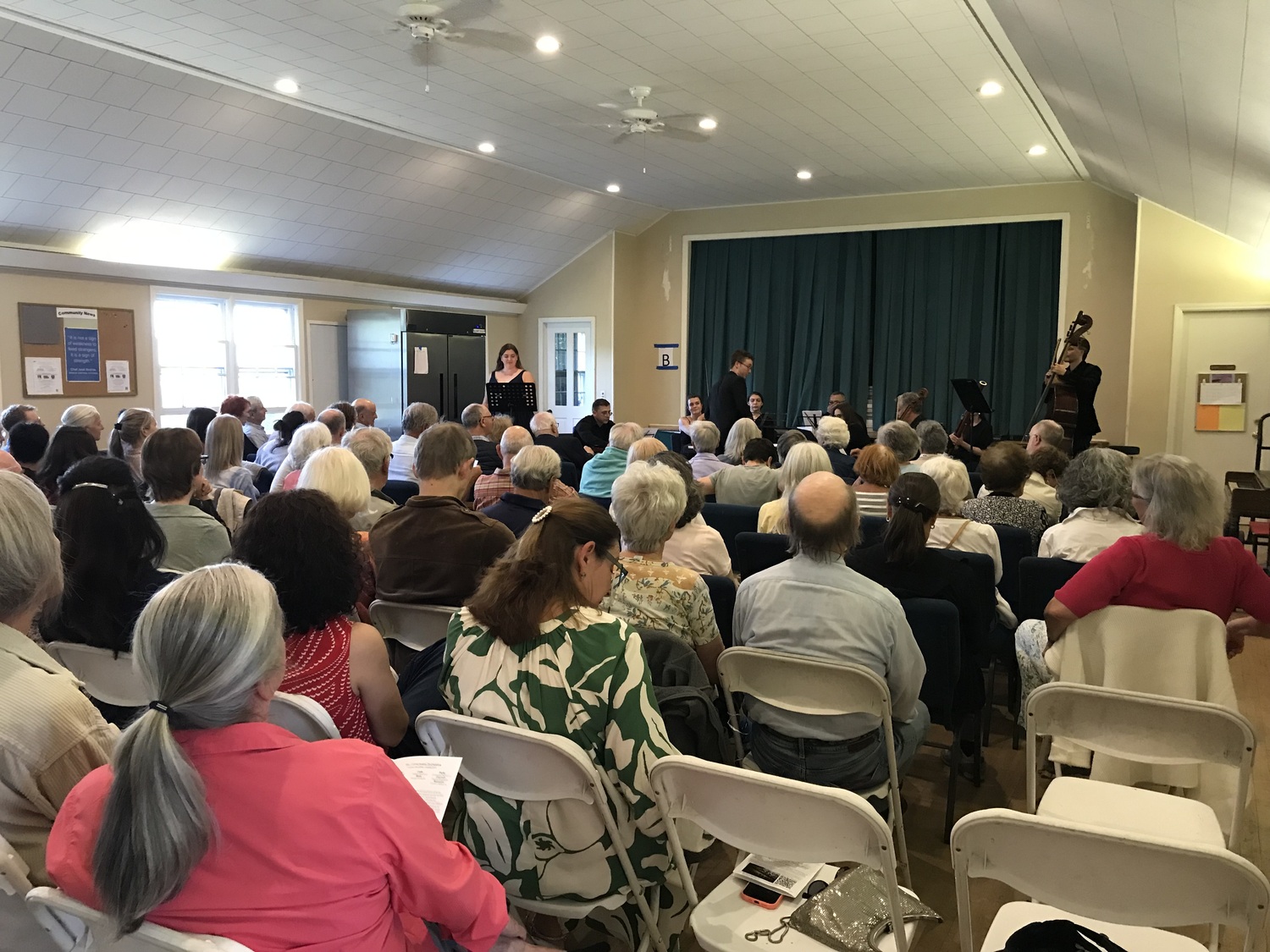 Musicians from The Hamptons Festival of Music performing at the Springs Community Presbyerian Church in 2024. CHRISTINE GANITSCH