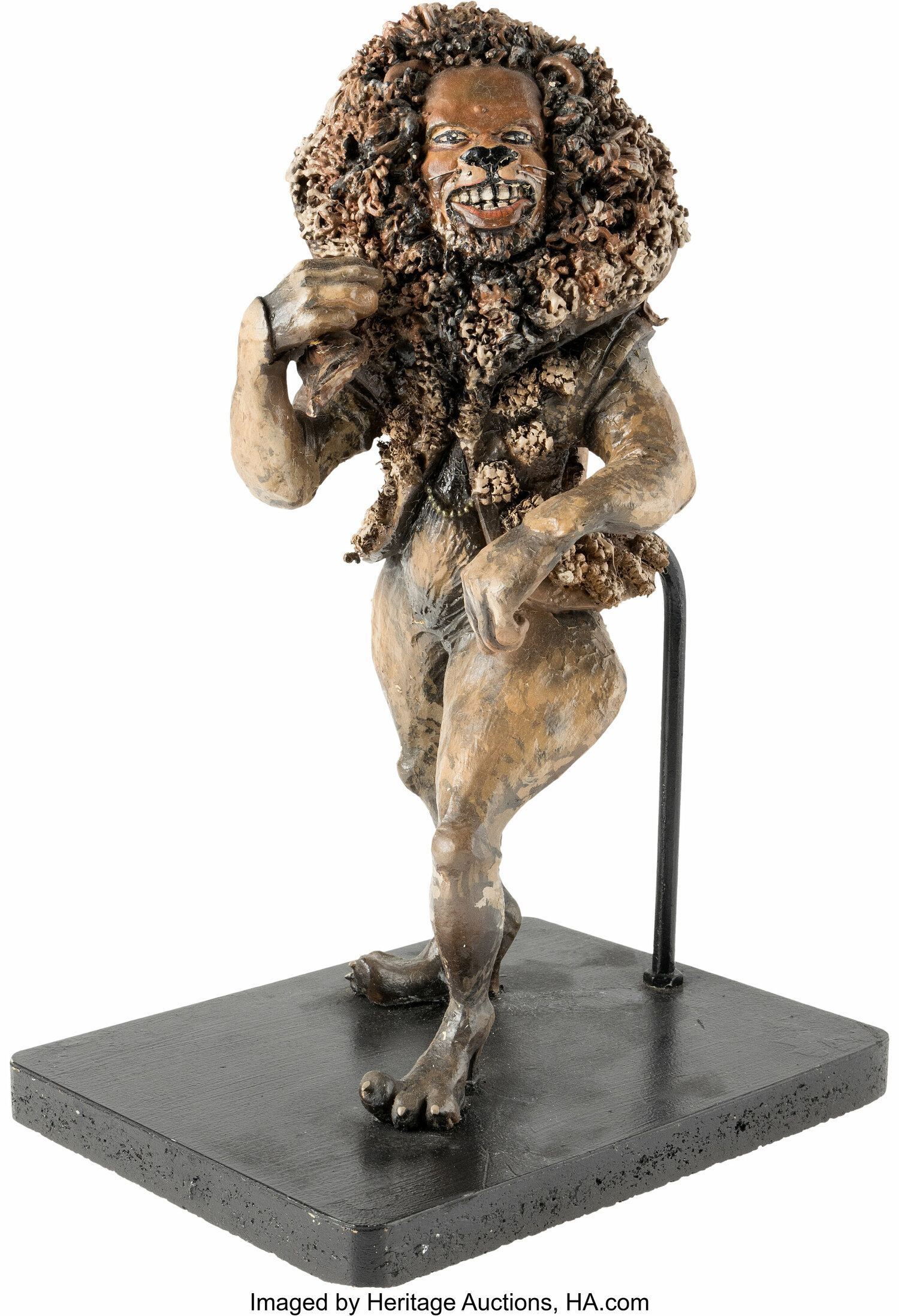 The Wiz (Universal, 1978) Ted Ross Cowardly Lion Costume Model Maquette by Tony Walton. HERITAGE AUCTIONS, HA.COM