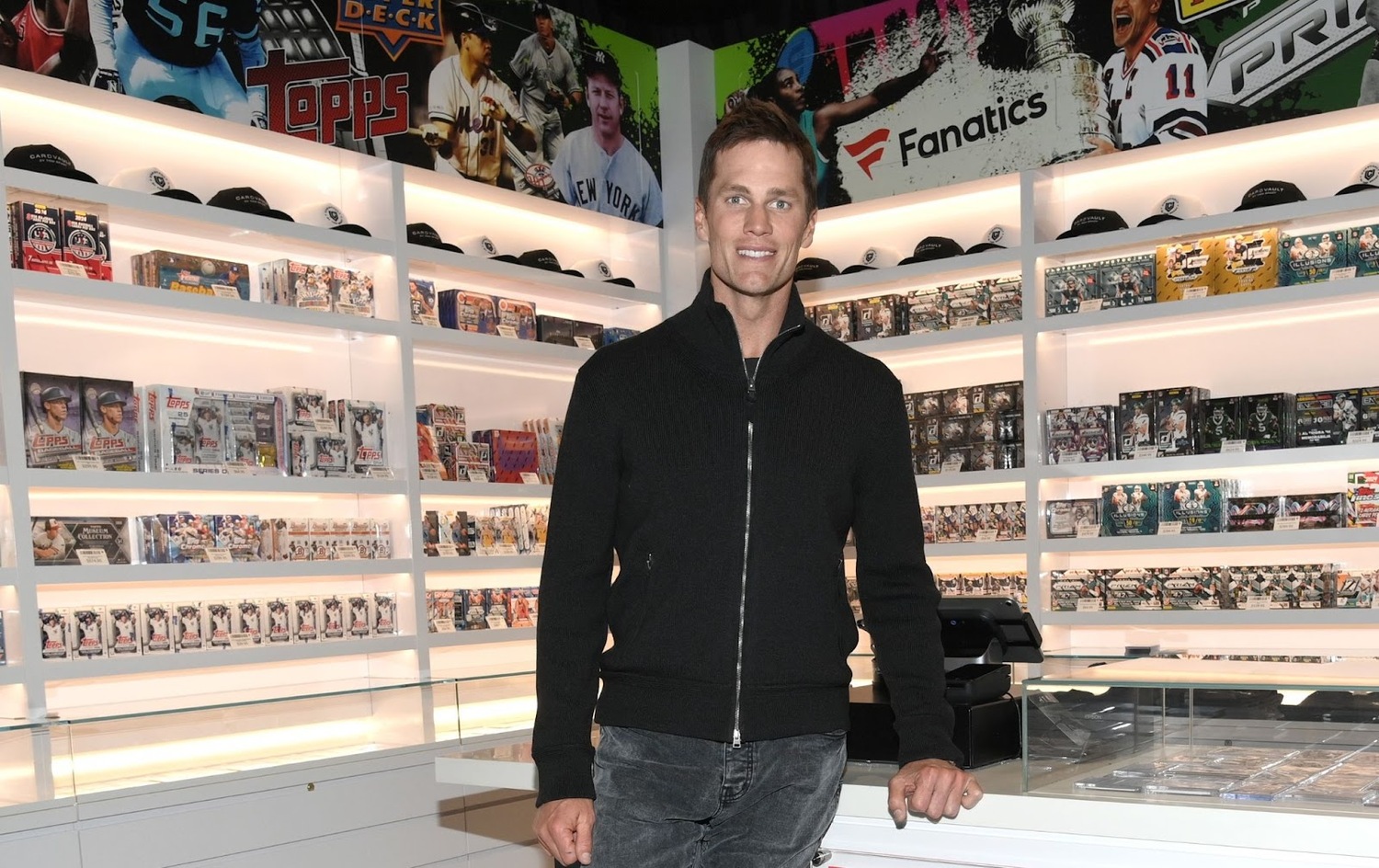 Tom Brady is expected to be at the grand opening at the East Hampton location on Thursday, May 22. MICHAEL SIMON/GETTY IMAGES