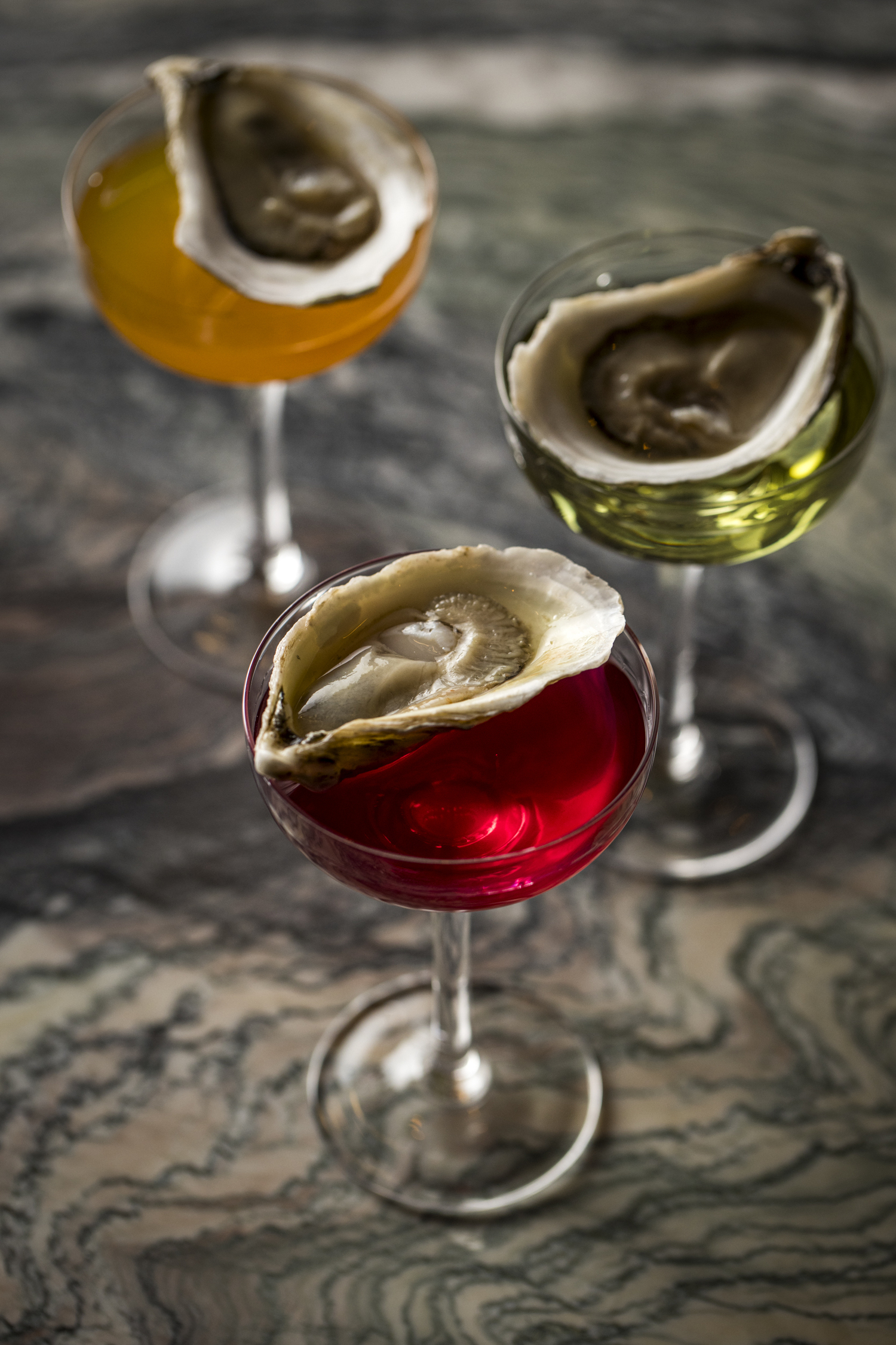 Tusk Bar Oyster Minis. ERIC MEDSKER