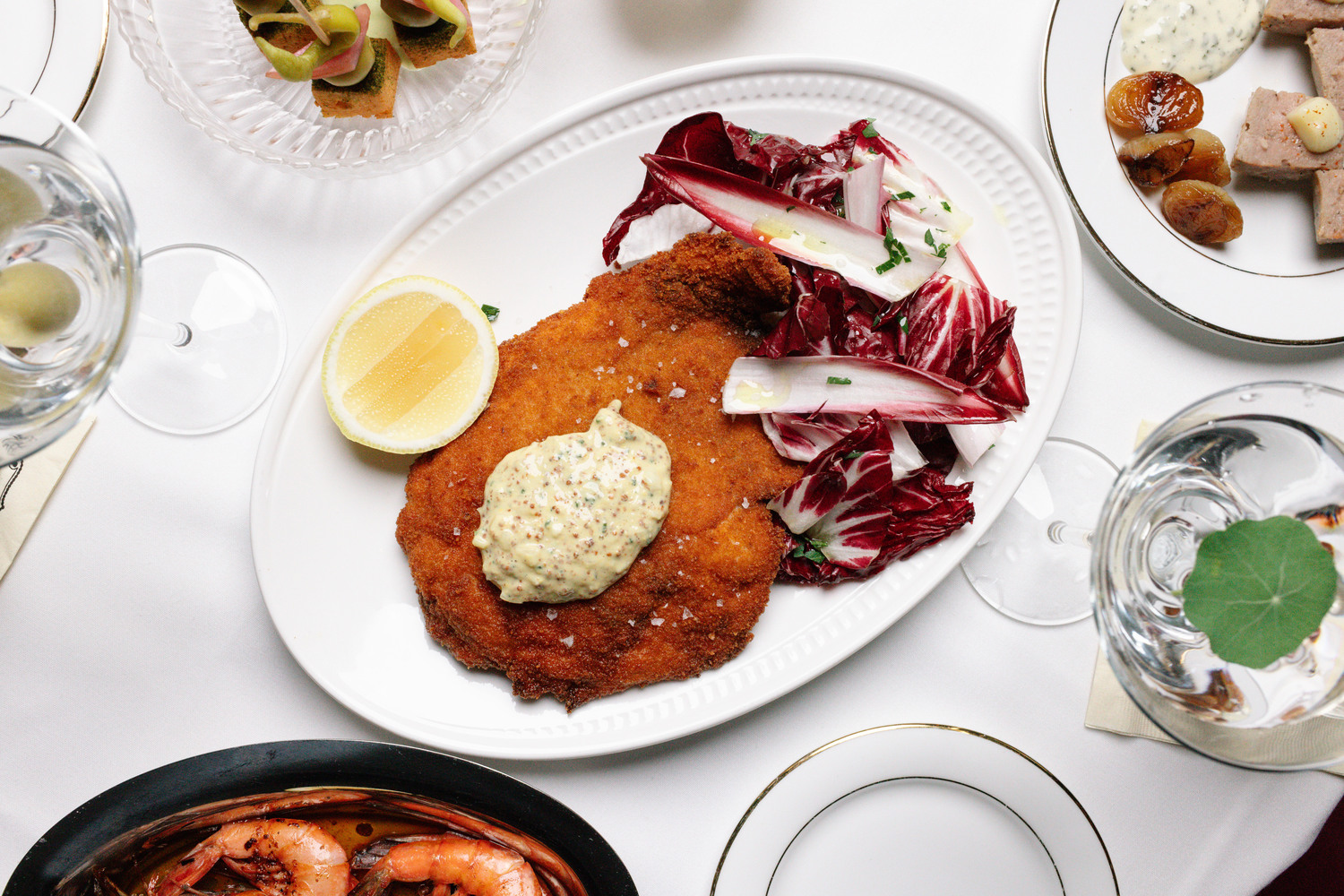 The Tusk Bar's chicken Milanese. BETH KENNEDY