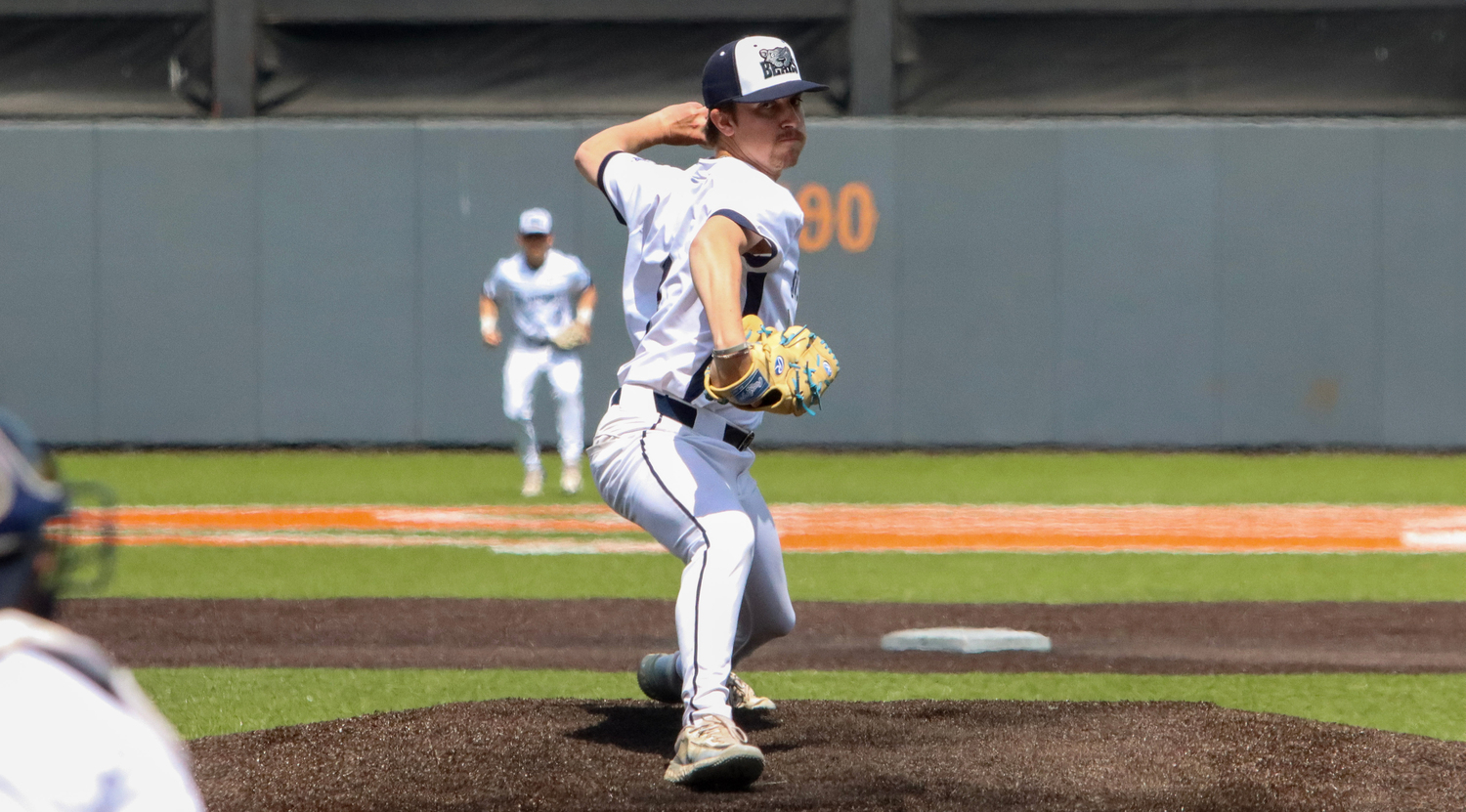 Bridgehampton graduate Kris Vinski just finished his sophomore season at St. Joseph's-Brooklyn.  HAYDEN REIS