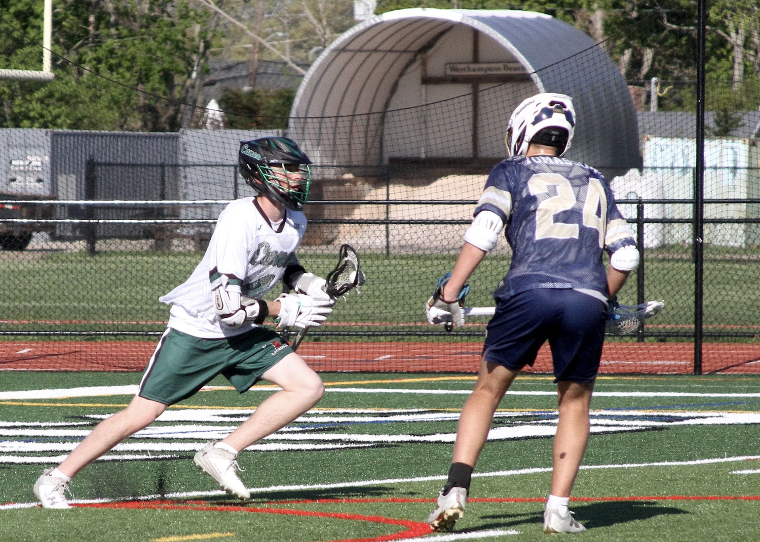 Senior Finn Norton moves the ball. DESIRÉE KEEGAN