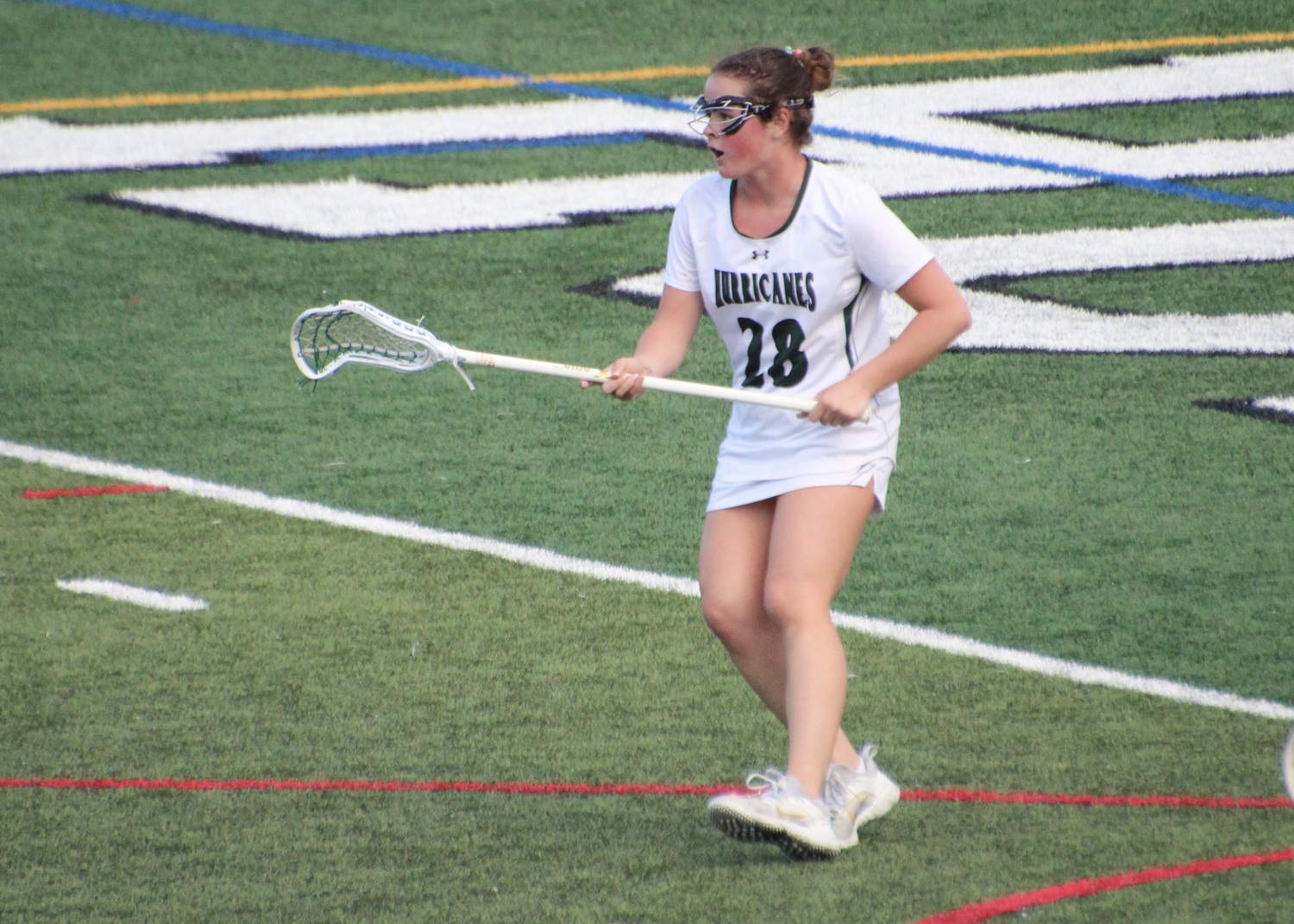 Junior defender Dagny Beasley. MARY BEASLEY