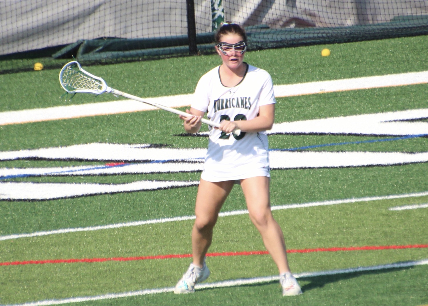 Junior defender Dagny Beasley. MARY BEASLEY