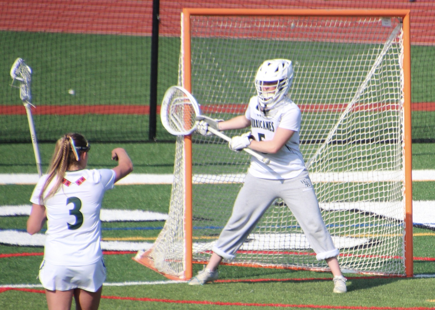 Senior goalkeeper Maya Farnan. MARY BEASLEY