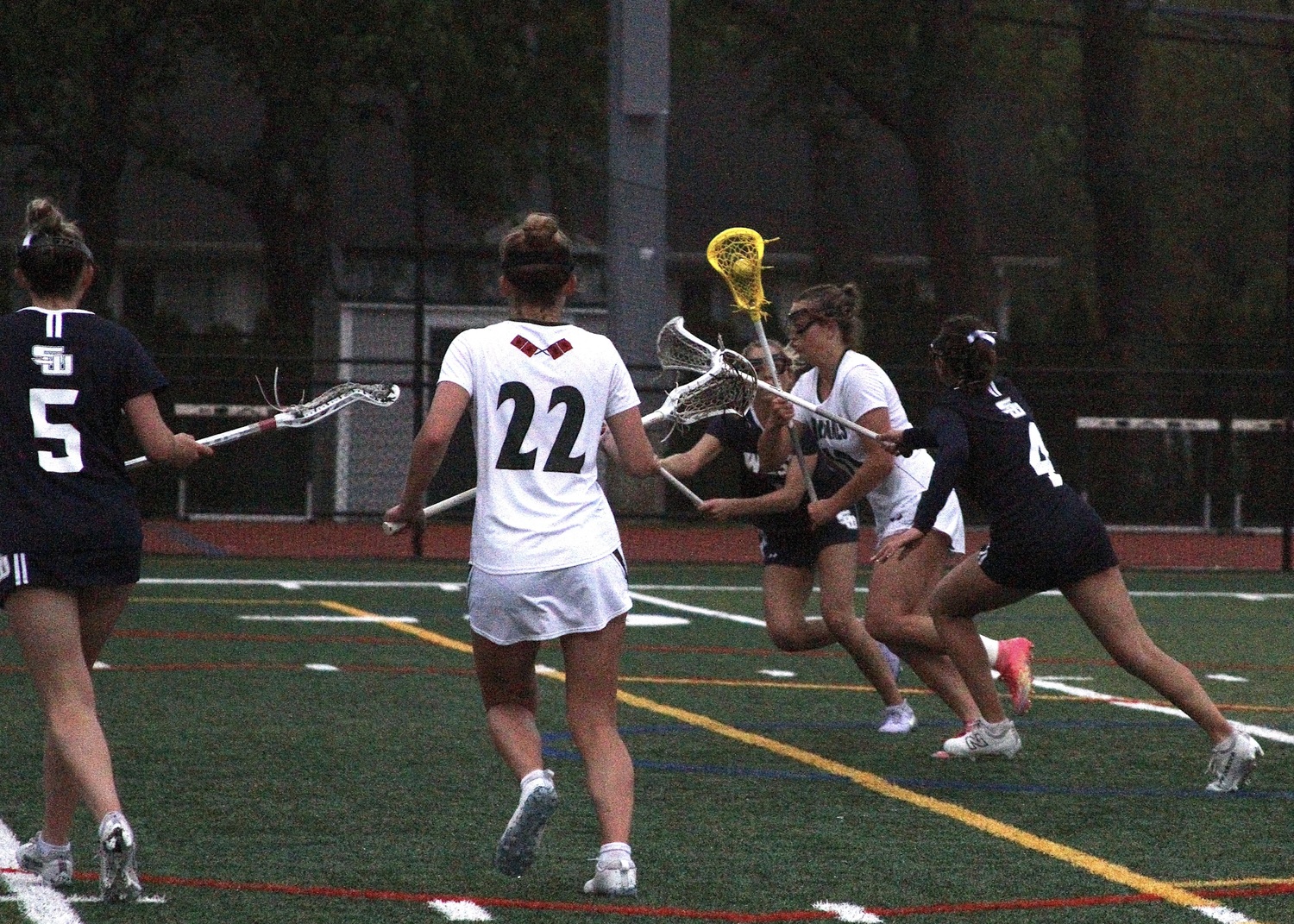 Sophomore midfielder Reagan Schindler DESIRÉE KEEGAN