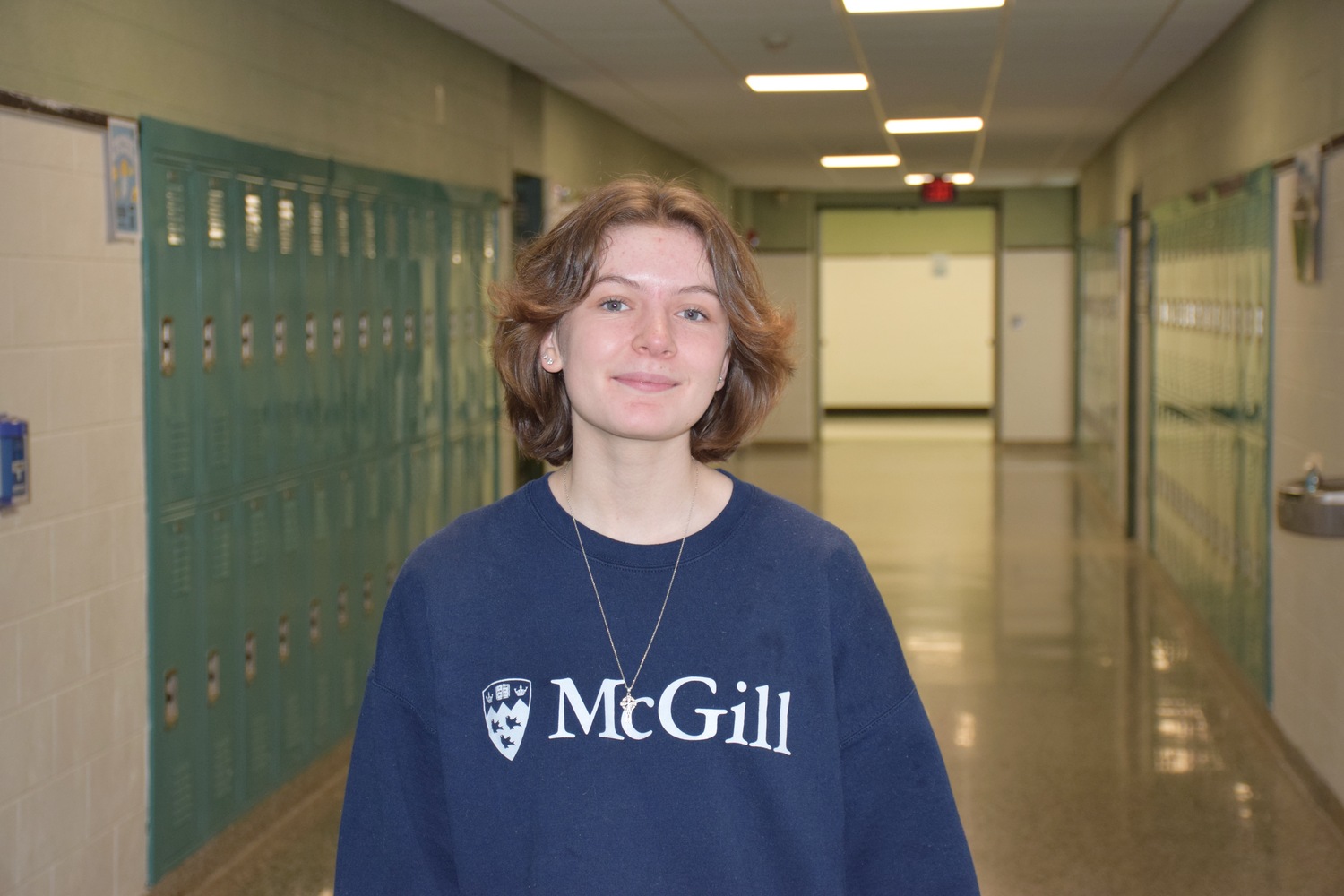 Westhampton Beach High School senior Meghan Pomroy has been selected as a winner of the National Merit ADP Henry Taub Memorial Scholarship. COURTESY WESTHAMPTON BEACH SCHOOL DISTRICT
