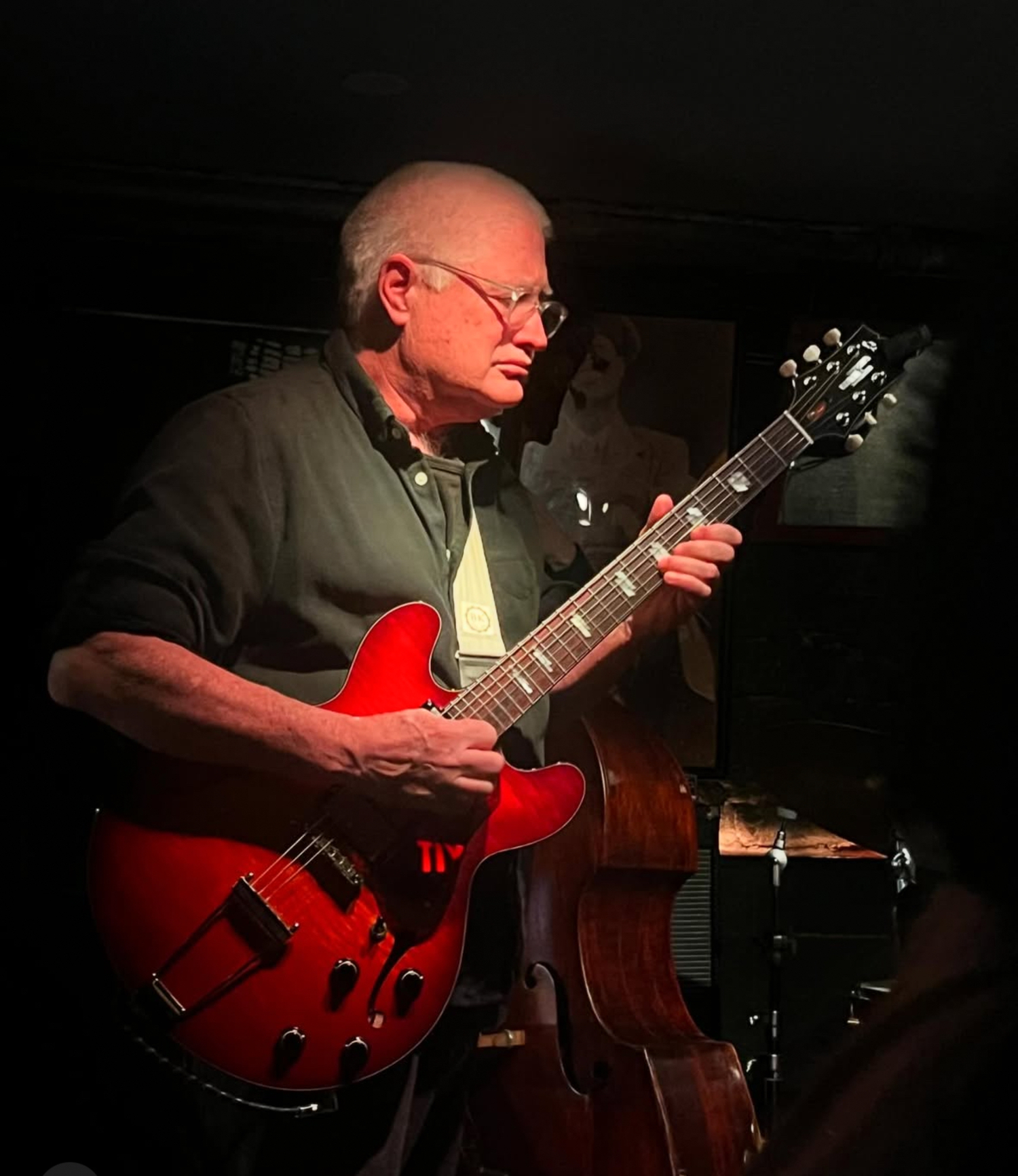 Jazz guitarist and former New York Times music critic Peter Watrous is the curator of Duck Creek’s music series. EASTMAN