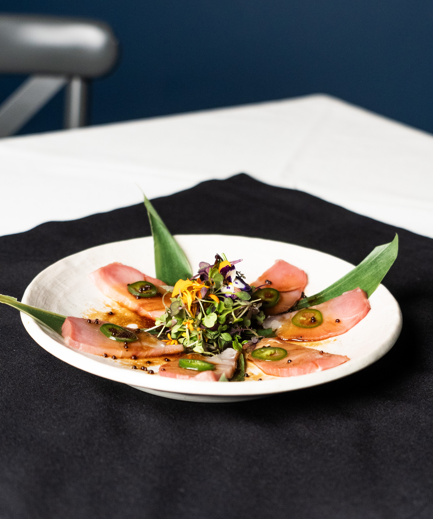 Zokkon's Japanese dishes are now available for diners at The Clubhouse Hamptons. MINSKOFF STUDIOS