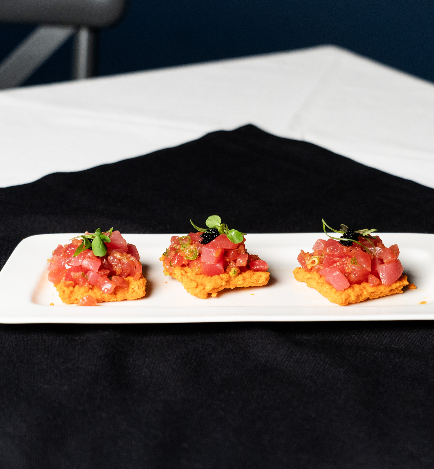 Zokkon's Japanese dishes are now available for diners at The Clubhouse Hamptons. MINSKOFF STUDIOS
