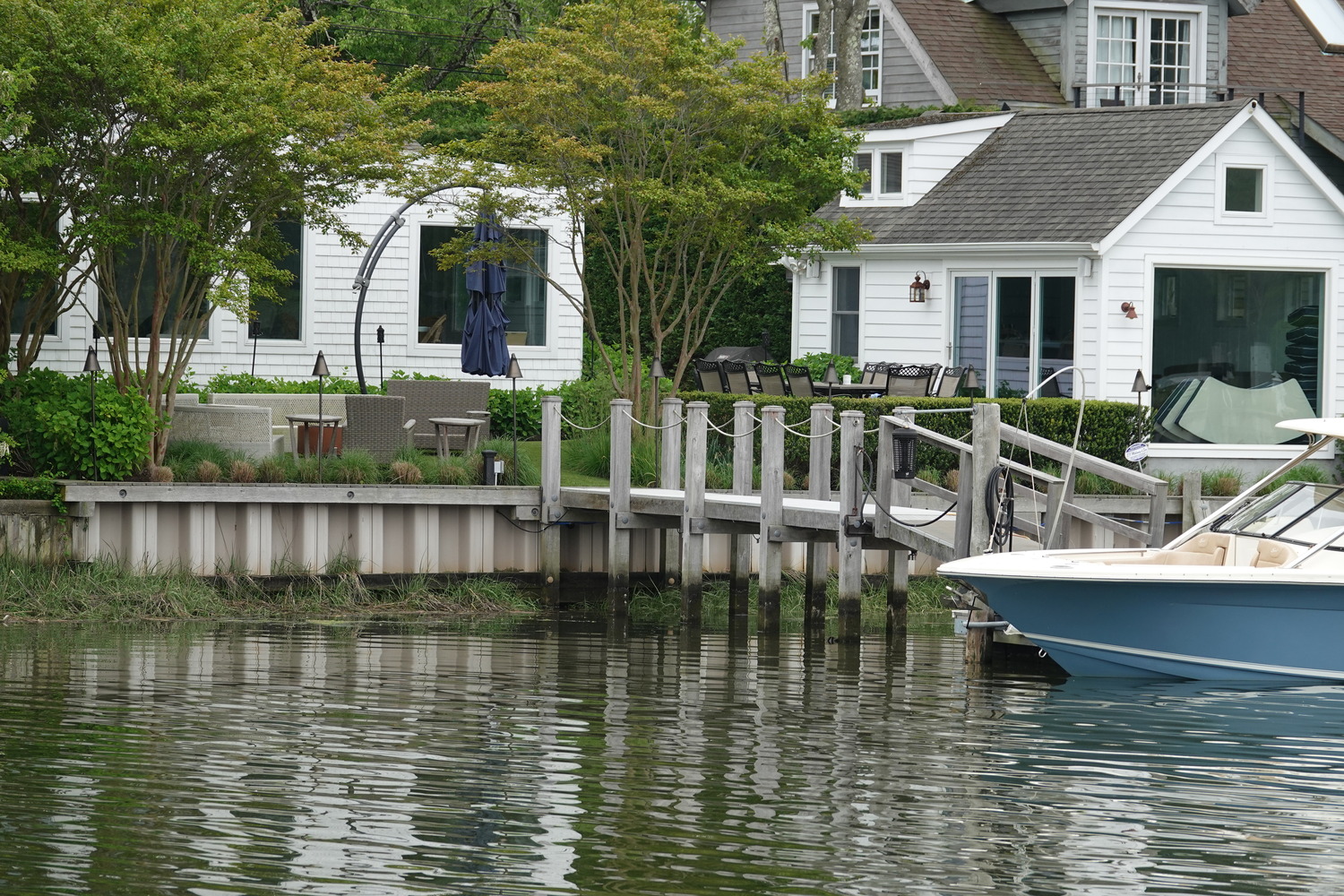 The Southampton Town Trustees have banned the use of chemically treated wood for docks and bulkheads in town waters for more than 20 years. Some members of the board have wondered if the total ban is necessary after alternative, mostly imported from overseas, have proven less durable than the domestic treated wood. MICHAEL WRIGHT
