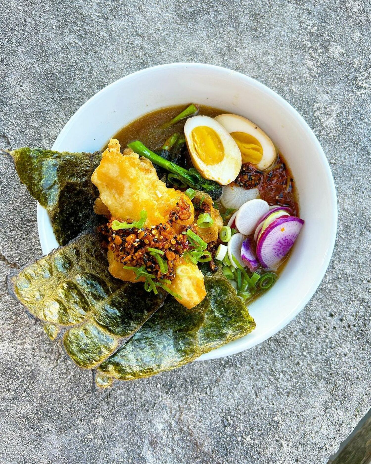 Thursdays are ramen night at Almond Restaurant with Almond's famous ramen available for $29. COURTESY ALMOND