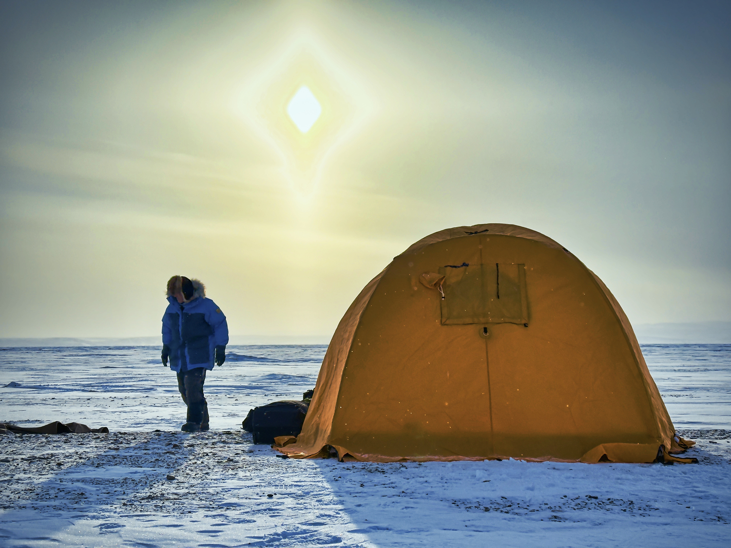 Tent life. MARIANNE BARNETT