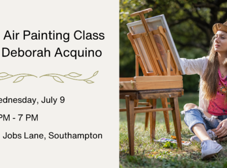 Plein Air Painting Class with Deborah Acquino