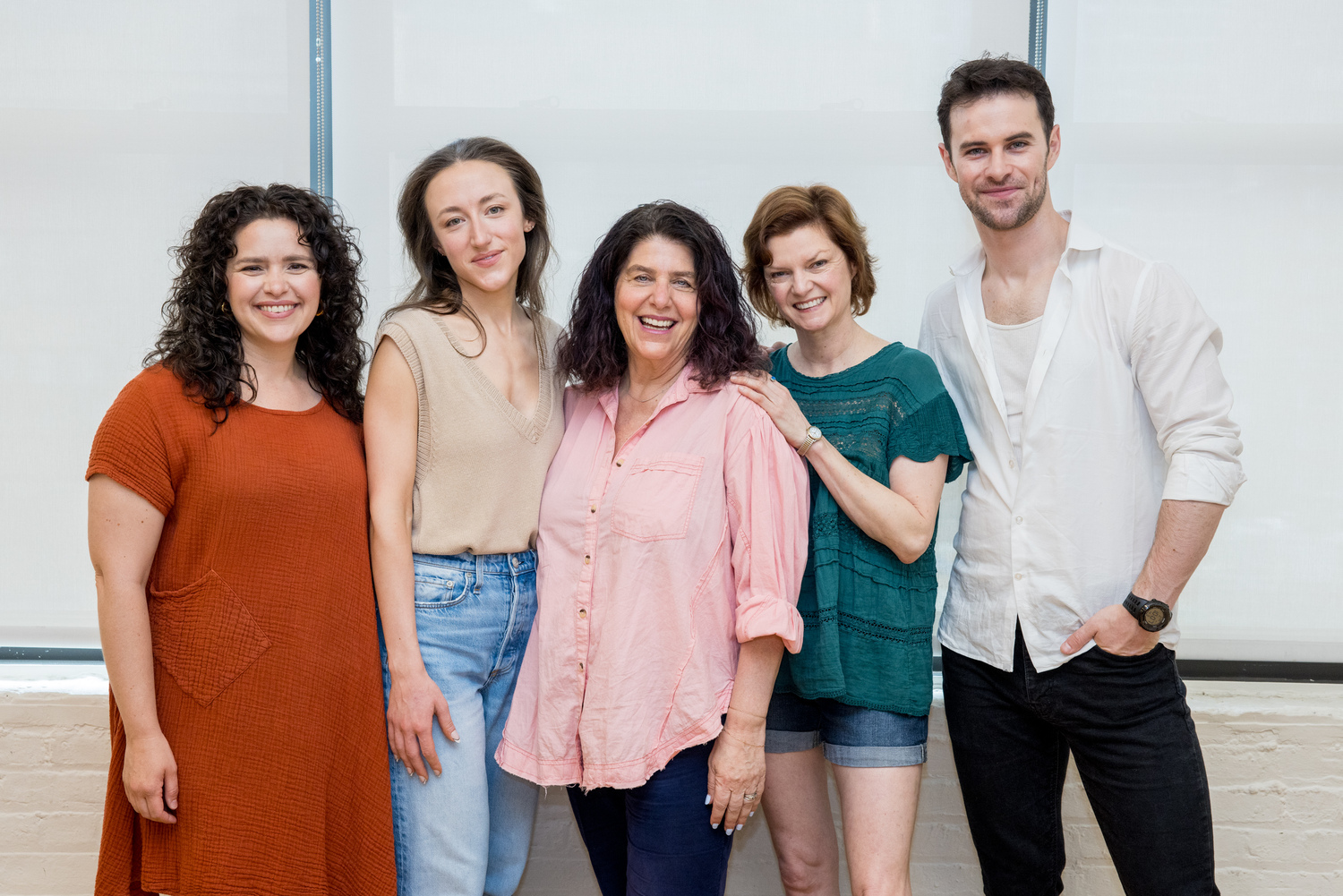 Briana Carlson-Goodman, Olivia Cygan, Sheryl Kaller, Mary Bacon and Sam Gravitte. COURTESY BAY STREET THEATER