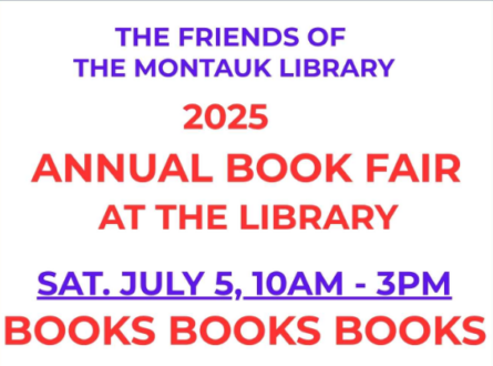 Friends of the Montauk Library Annual Book Fair
