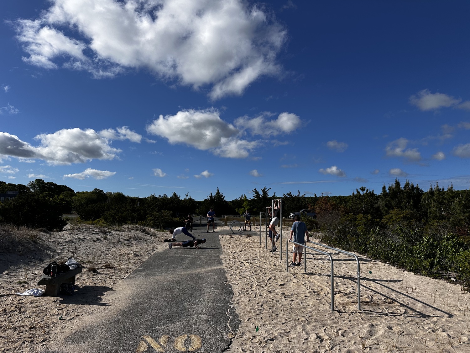 Sag Harbor's DawgBandits offers free Saturday morning workouts at Long Beach in Sag Harbor. Getting a full gym work out in a natural environment has been proven to be better for your health. Check out their free swim meet ups as well. DAWGPATCH BANDITS