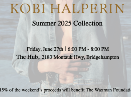 The HUB X KOBI HALPERIN Sip and Shop Fundraiser Pop-Up