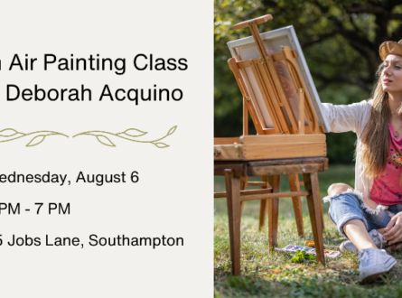 Plein Air Painting Class with Deborah Acquino