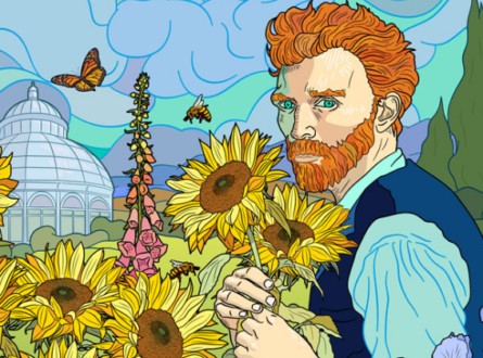 Trip to Van Gogh’s Flowers at the New York Botanical Garden