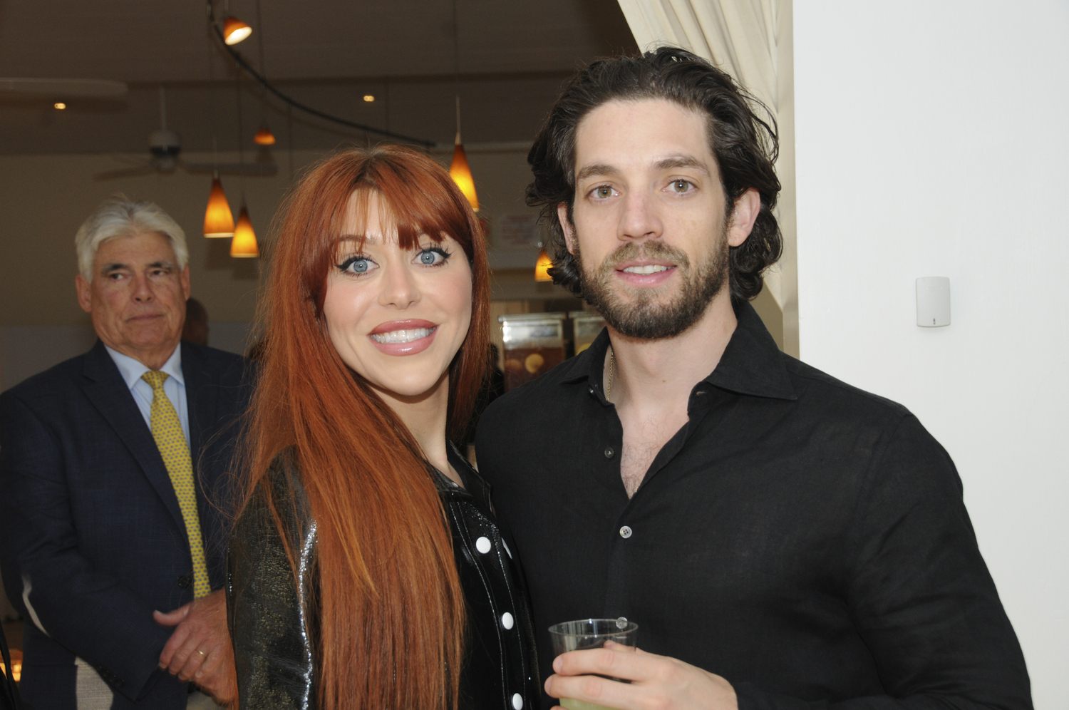 Alyssa Bonanno Mayer and Will Mayer at the 2025 Planned Parenthood Hudson Peconic benefit on Saturday at the Bridgehampton Tennis and Surf Club.  RICHARD LEWIN