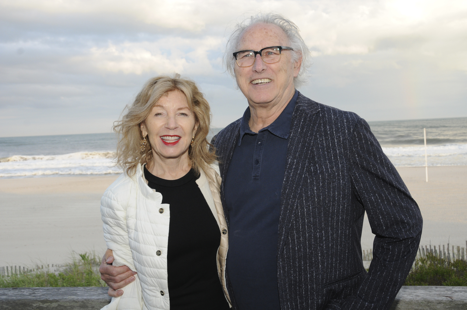 April Gornik and Eric Fischl were honored with the Planned Parenthood Hudson Peconic Legacy Award on Saturday at the Bridgehampton Tennis and Surf Club at the  2025 Planned Parenthood Hudson Peconic benefit.RICHARD LEWIN