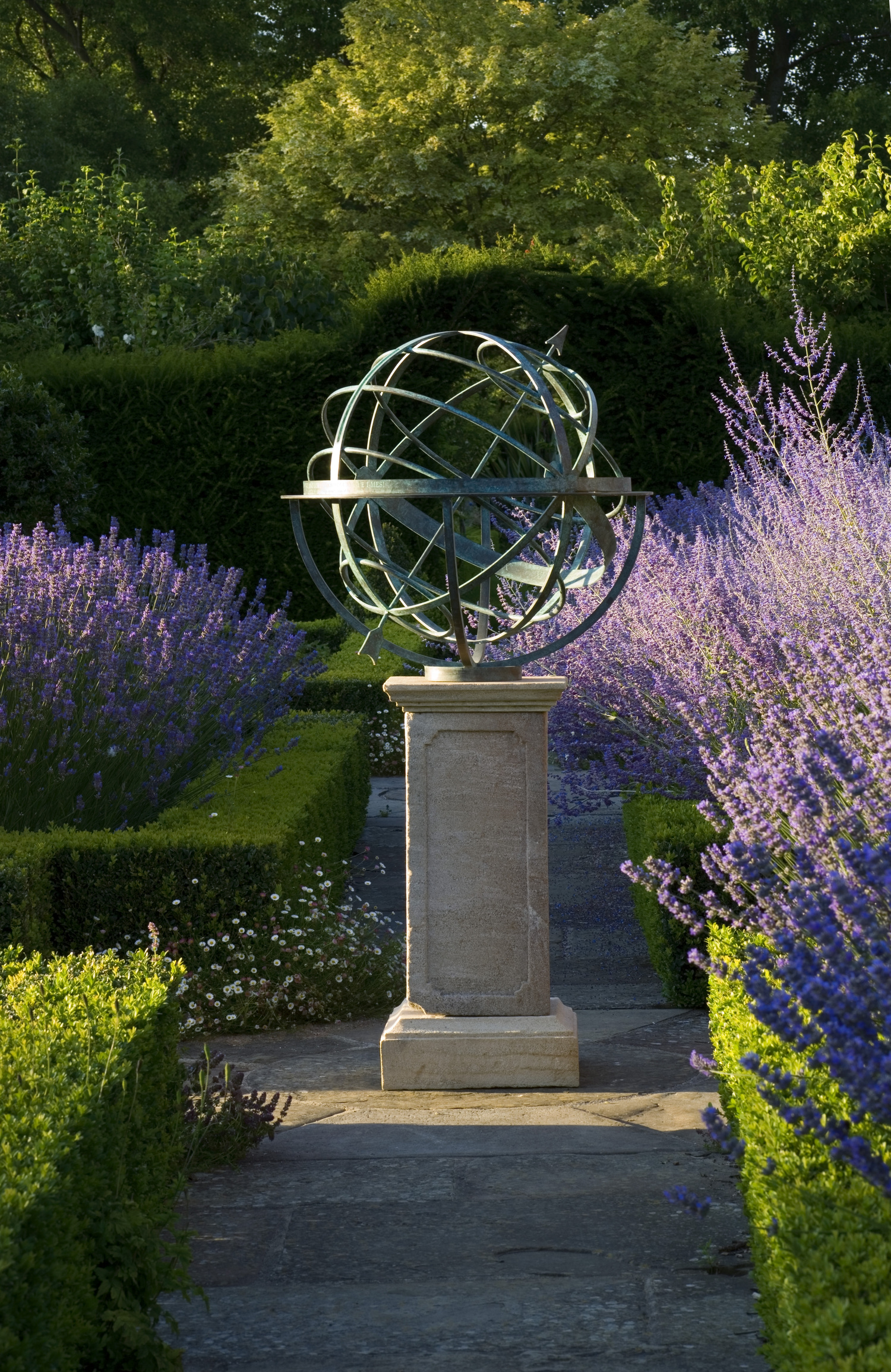 An armillary sphere. COURTESY DAVID HARBER