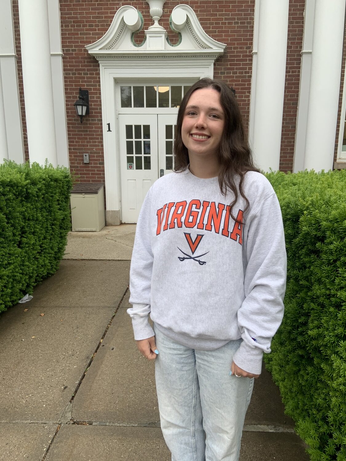 Bridgehampton High School valedictorian Avery McClelland. STEPHEN J. KOTZ