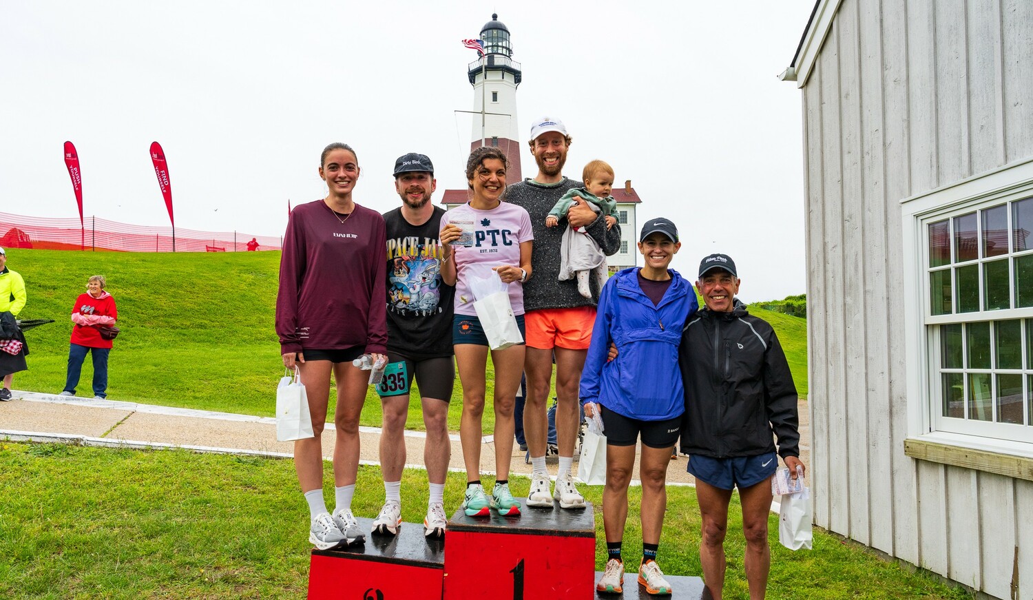 The top three male and female finishers.  ENDURANCE SPORTS PHOTOGRAPHY