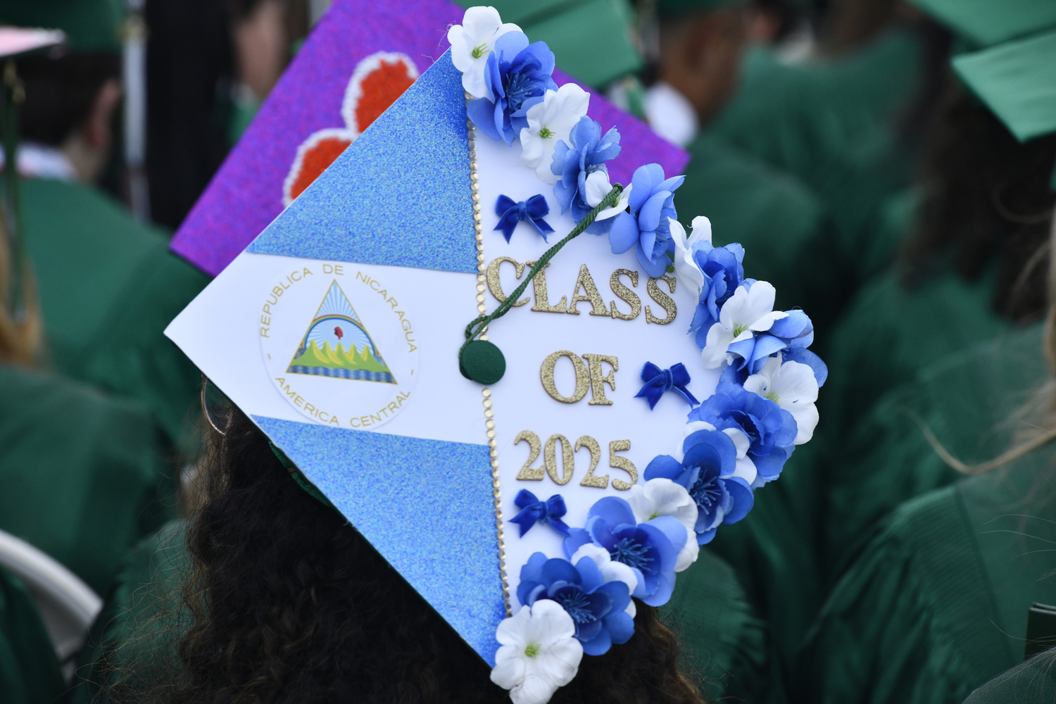 The Westhampton Beach High School Class of 2025 celebrated graduation on June 27.  DANA SHAW