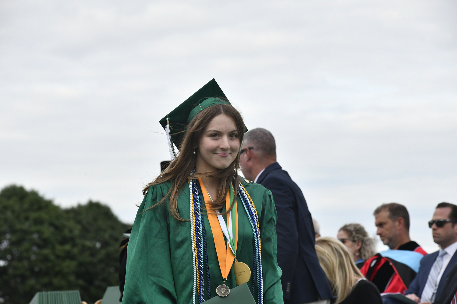 Westhampton Beach High School Salutatorian Matilda Buchen.  DANA SHAW