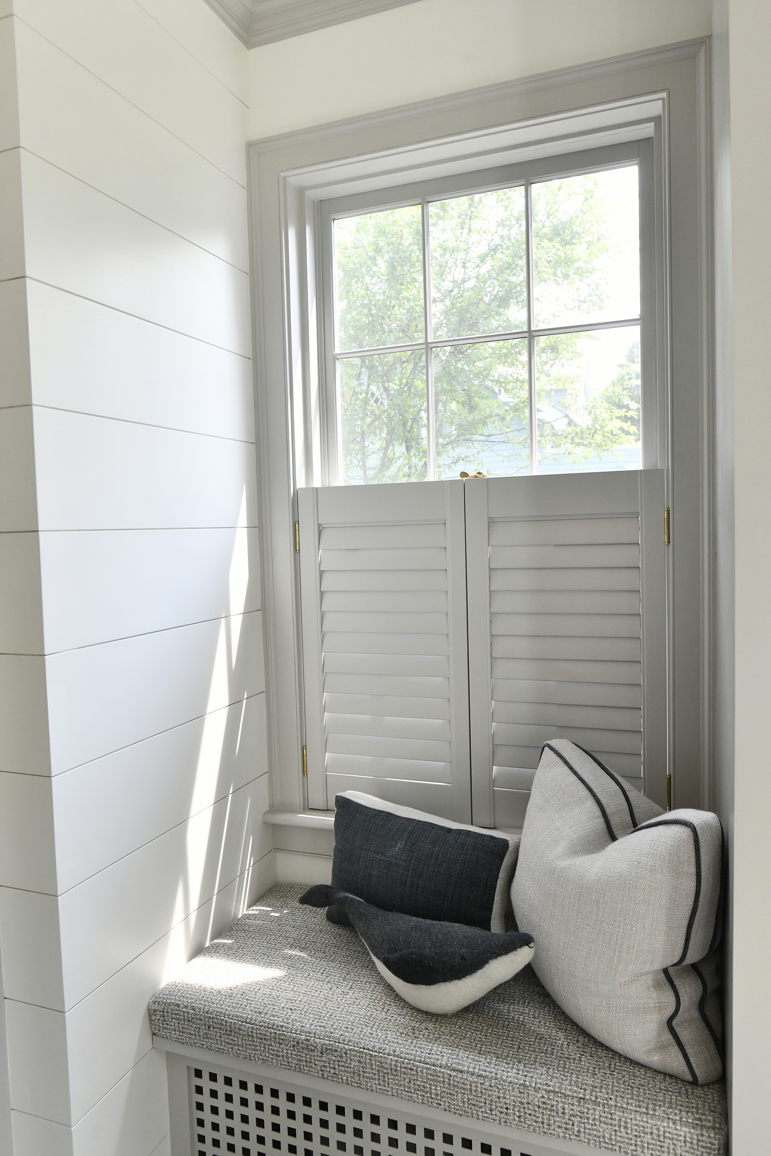 A cozy seating nook.  DANA SHAW