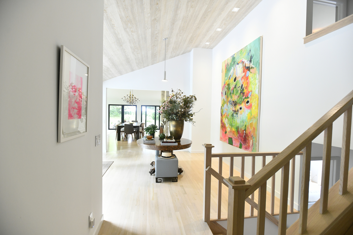 A view of the foyer.  DANA SHAW